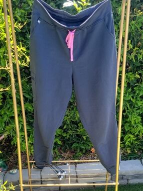 Figs Technical Collection Slate Blue Scrub Jogger Pants XL